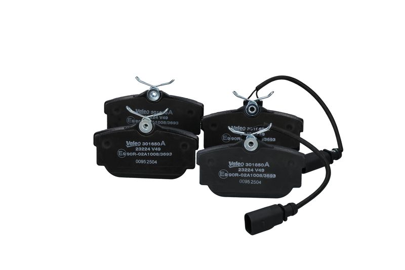 Piduriklotsi komplekt, ketaspidur, VALEO 301650A