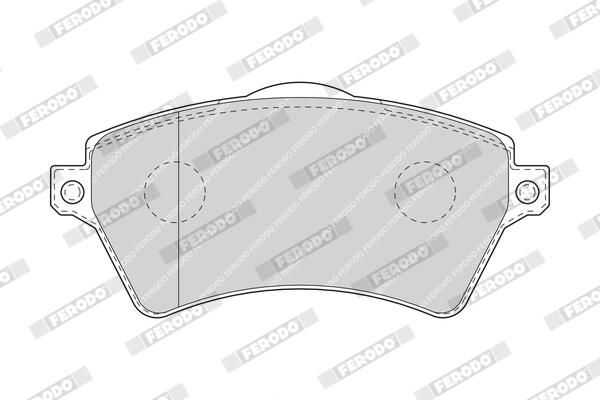 FERODO Plaquettes de frein à disque FDB1473