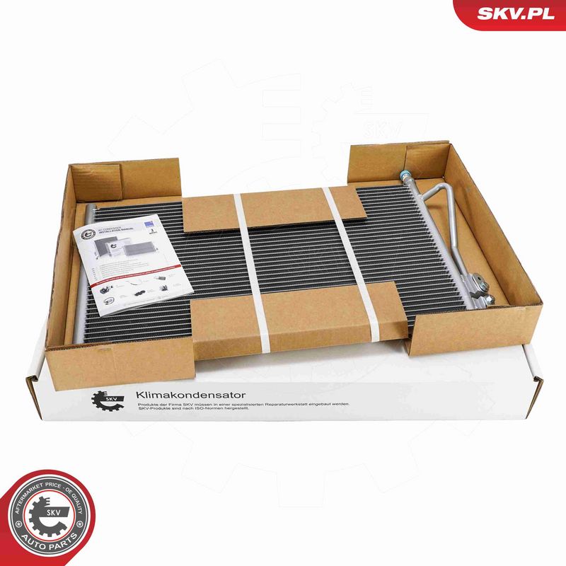 ESEN SKV 86SKV035 Condenser, air conditioning