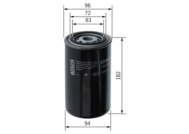 BOSCH F 026 402 790 Fuel Filter