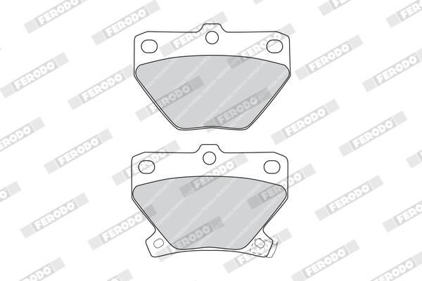 FERODO FDB1395 Brake Pad Set, disc brake