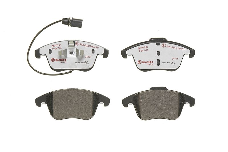 BREMBO P 85 113X Brake Pad Set, disc brake