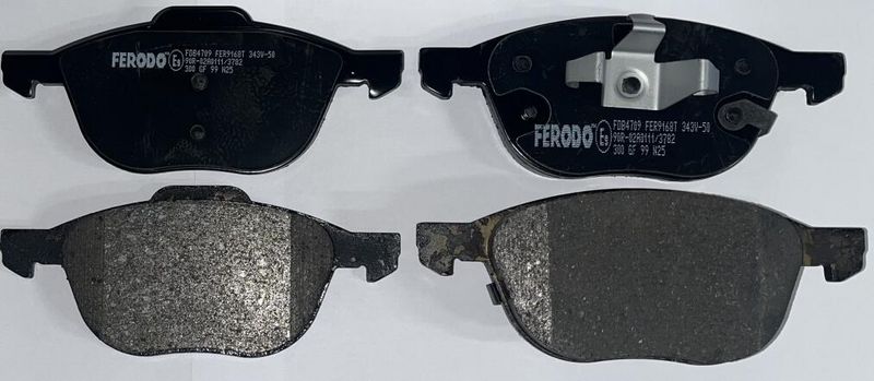 Remblokken set Voor , past: FORD C-MAX II, ECOSPORT, FOCUS III, GRAND C-MAX 1.0-2.0D 10.10-06.22