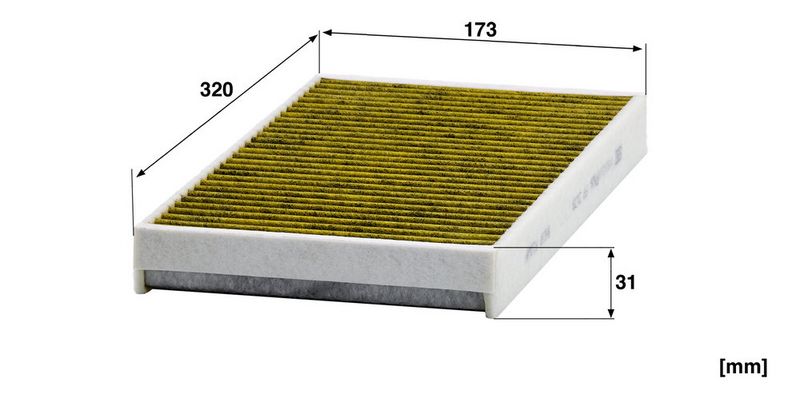 Filter, salongiõhk, MANN-FILTER FP 3139