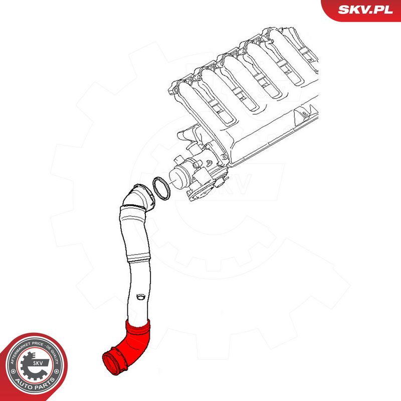 Laadimisõhu voolik, ESEN SKV 43SKV458