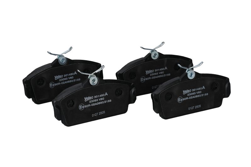Piduriklotsi komplekt, ketaspidur, VALEO 301450A