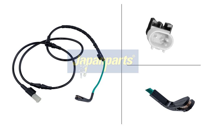 JAPANPARTS Įspėjimo kontaktas, stabdžių trinkelių susidėvėjimas