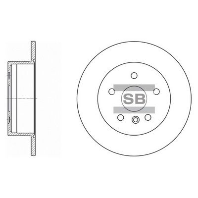 Гальмівний диск, Hi-Q SD4016