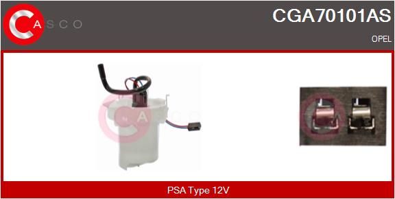 Palivová přívodní jednotka CGA70101AS