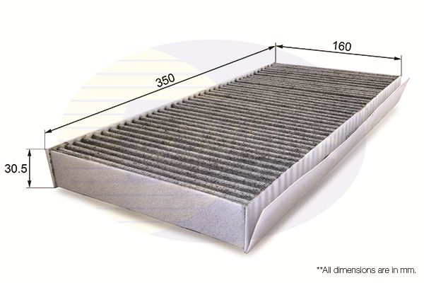 Фільтр, повітря у салоні, Comline EKF113A
