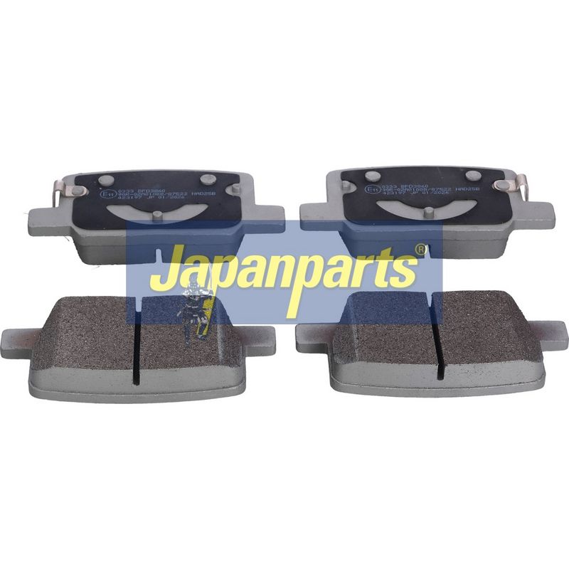 set placute frana,frana disc JAPANPARTS PP-0333AF