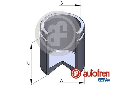 Поршень, гальмівний супорт, Autofren D0-2561