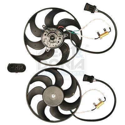 Motor eléctrico, ventilador del radiador
