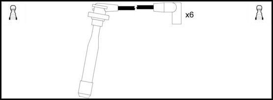 Juego de cables de encendido