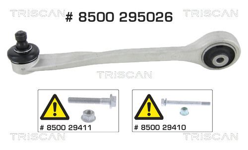 TRISCAN lengőkar, kerékfelfüggesztés 8500 295026