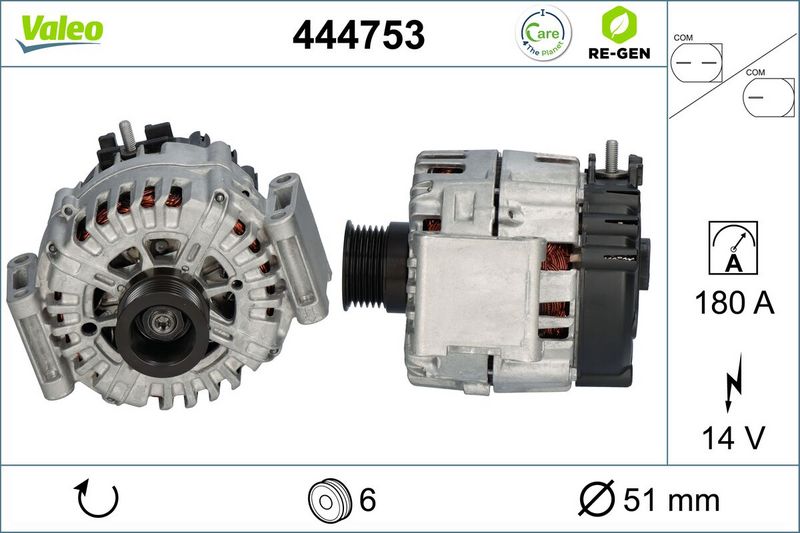 VALEO Dynamo / Alternator 444753