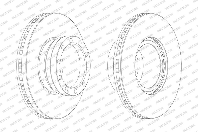 Brzdový kotouč FCR143A