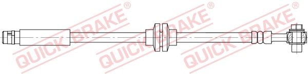 Гальмівний шланг, Quick Brake 50.207X