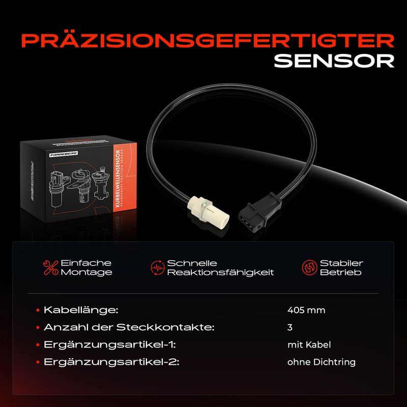 Frankberg 5481FB0008119 Sensor, crankshaft pulse
