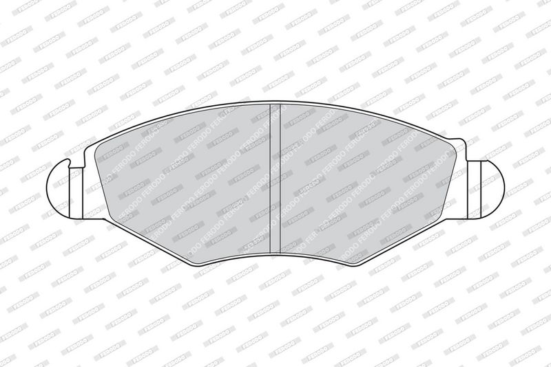 FERODO Plaquettes de frein à disque FDB1378