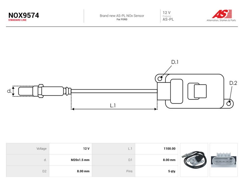This part match OEM code: JK21-5L248-AC