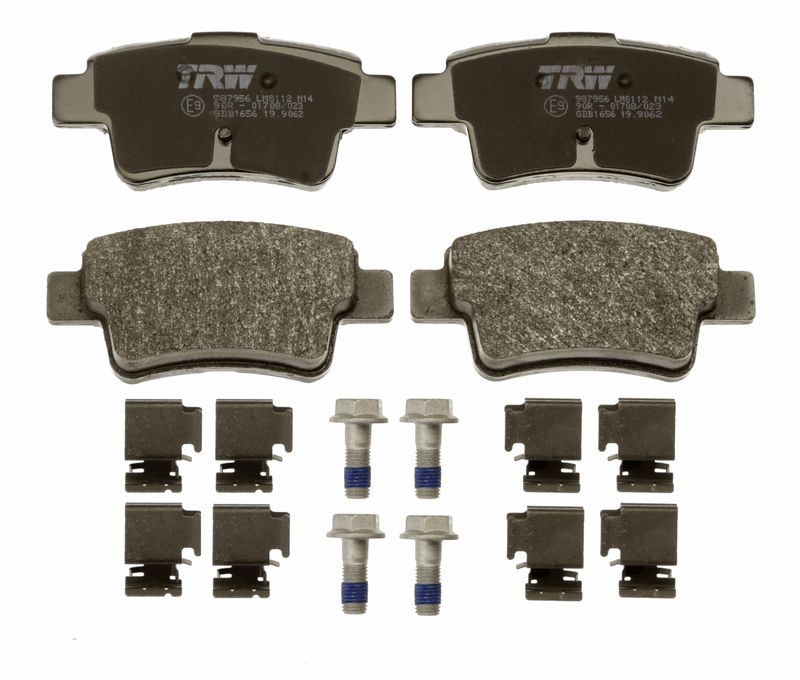 TRW GDB1656 Brake Pad Set, disc brake