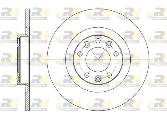 Гальмівний диск, Roadhouse 61557.00