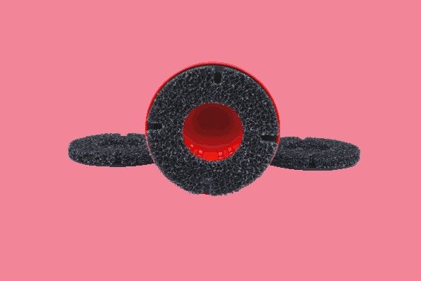 KS TOOLS 100.5070 Sanding disc set, wheel hub grinder