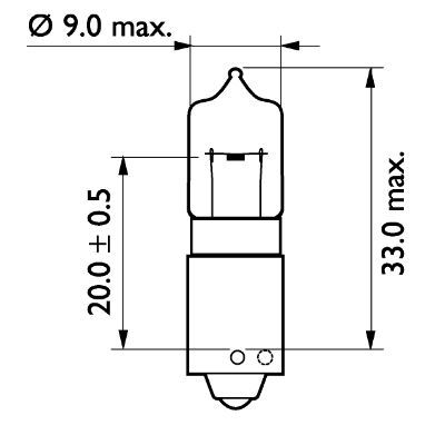 PHILIPS 24356CP Bulb, direction indicator