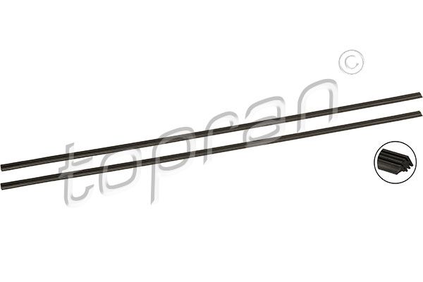 TOPRAN 115281 - Wiper Blade Rubber