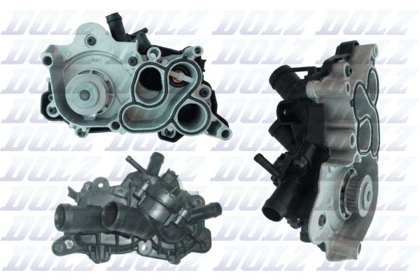 Водяний насос DOLZ A262 VW Audi A1/3/4/5,Caddy IV,Golf VI,VII,Passat,Tiguan,Touram 1.2/1.4TFSI