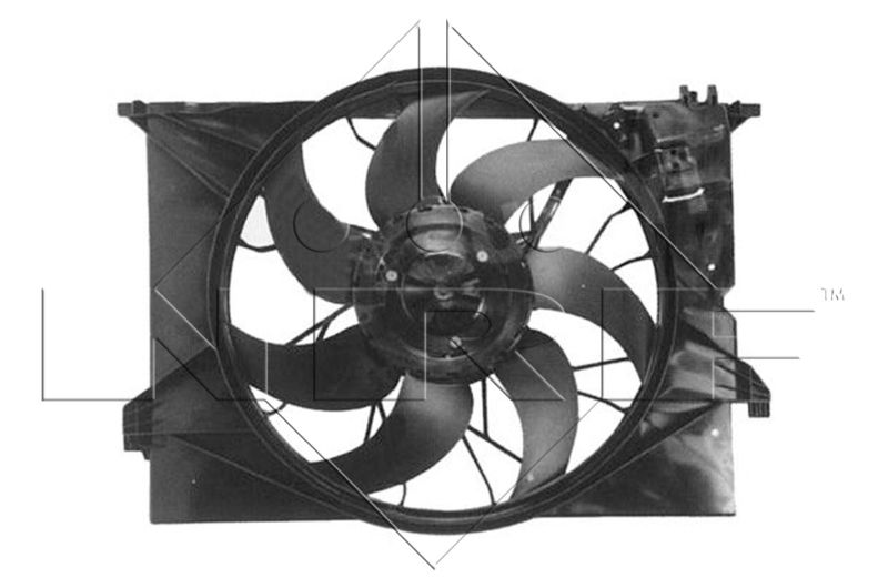 NRF ventilátor, motorhűtés 47298