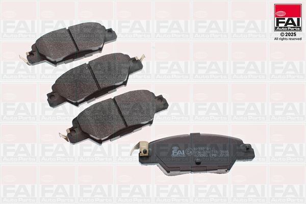 FAI AutoParts Stabdžių trinkelių rinkinys, diskinis stabdys