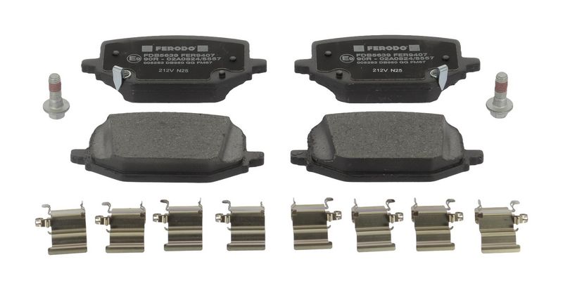 Bremsbelagsatz, Scheibenbremse