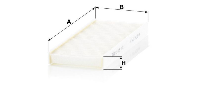 Filtru, aer habitaclu CU 25 010-2 MANN-FILTER
