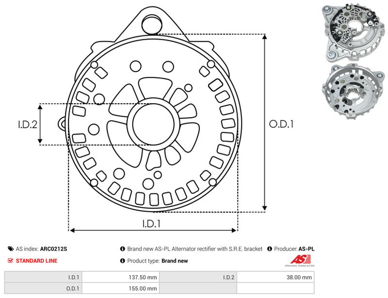 Seadistaja, generaator, AS-PL ARC0212S