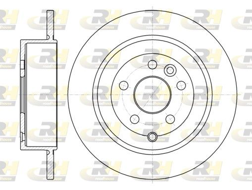 Гальмівний диск, Roadhouse 61516.00