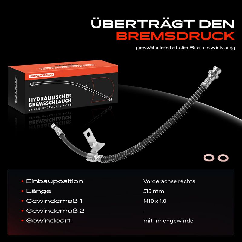 Frankberg 5481FB0004755 Brake Hose