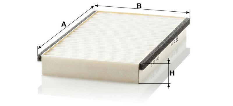 Filter, salongiõhk, MANN-FILTER CU 2746