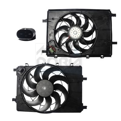 Motor eléctrico, ventilador del radiador