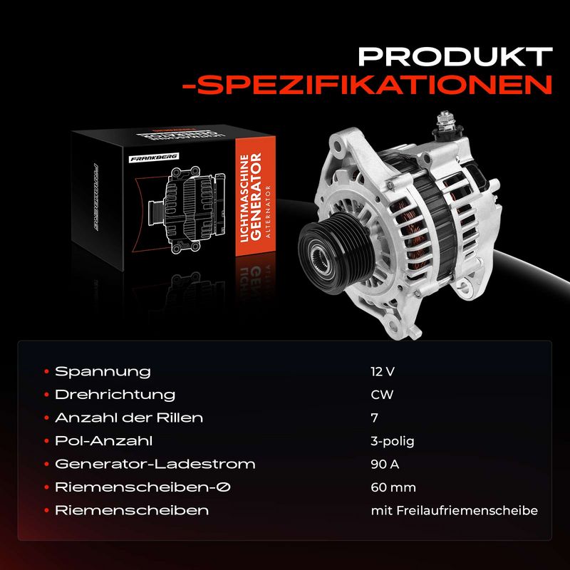 Frankberg 5481FB0002059 Generatorius
