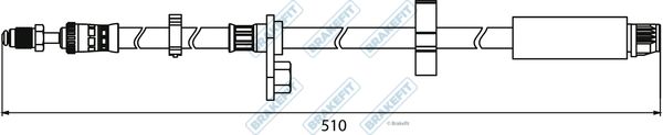 APEC Brake Hose BHO4127