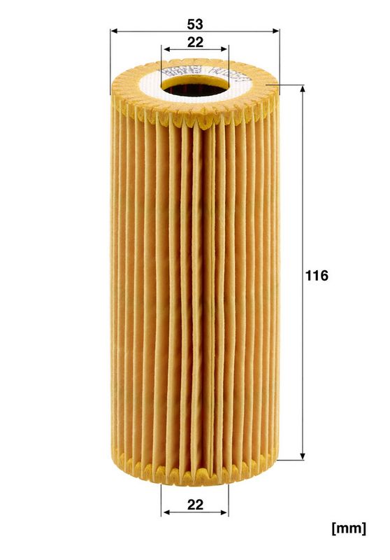 Õlifilter, MANN-FILTER HU 615, 3 x