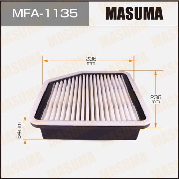 Повітряний фільтр, Masuma MFA1135