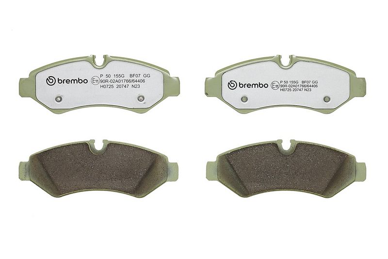 BREMBO P50155G Brake Pad Set, disc brake