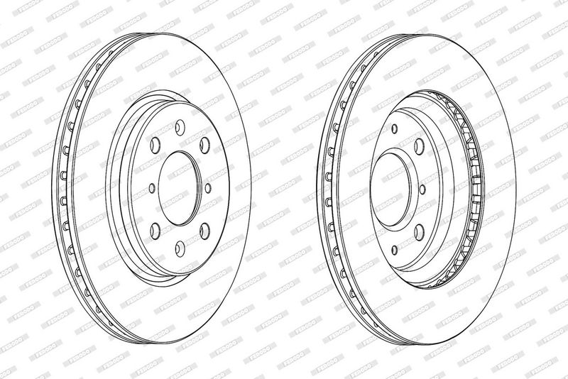 FERODO DDF2070C Brake Disc