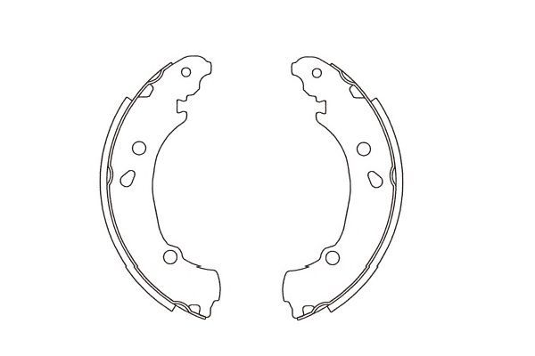 Kavo Parts Stabdžių trinkelių komplektas