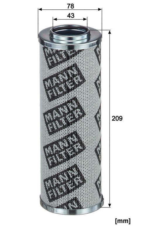 Filter, tööhüdraulika, MANN-FILTER HD 805 x