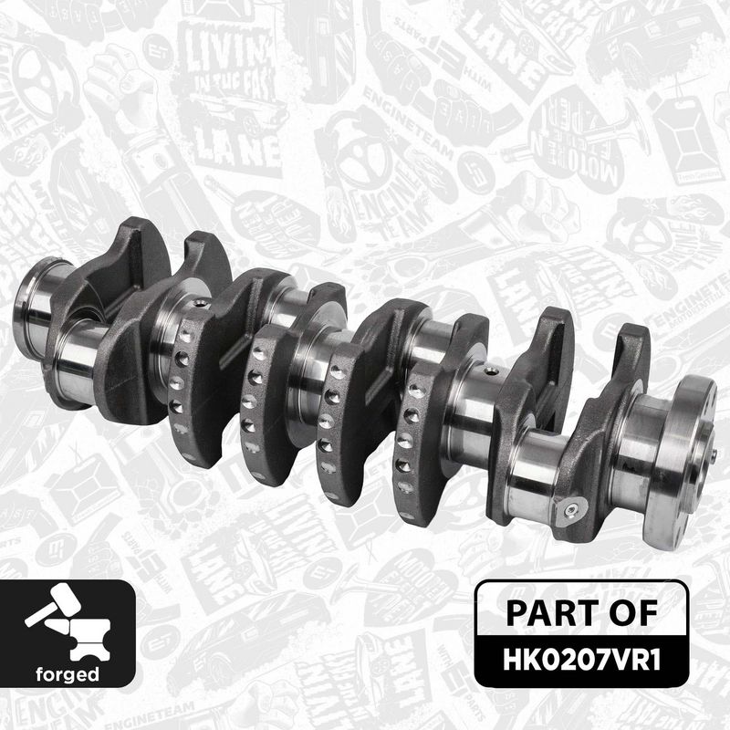 ET ENGINETEAM HK0207VR1 Repair Kit, crankshaft