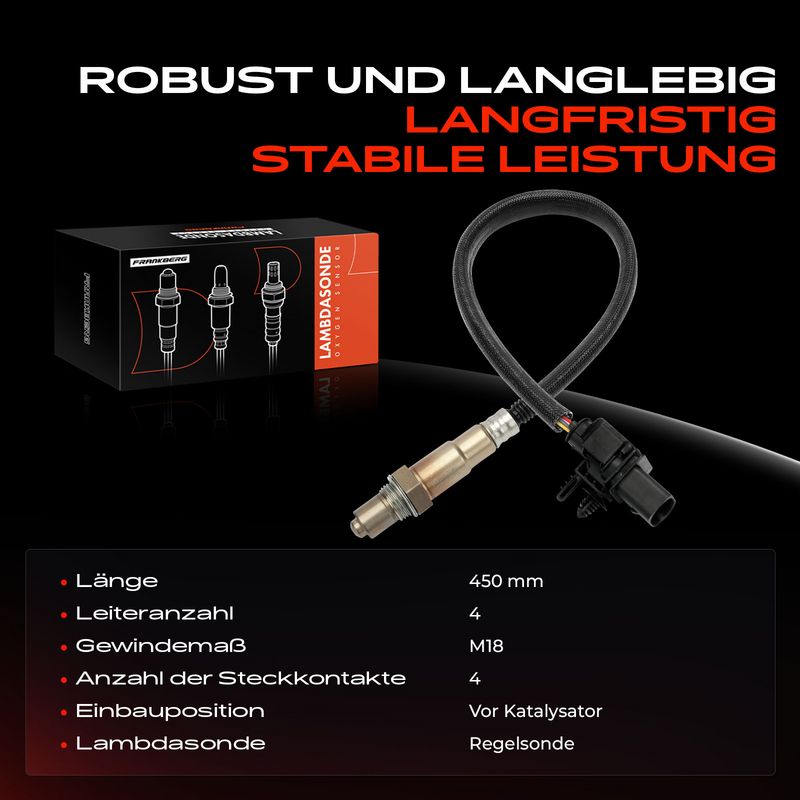 Frankberg 5481FB0049571 Oxygen Sensor